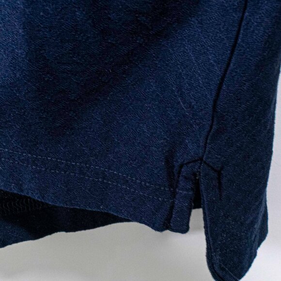 ETON Diamond Jacquard Long Sleeve Polo Shirt Large Preppy Designer - Picture 6 of 8